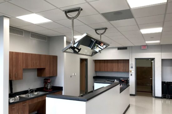 Tinley Park High School Family & Consumer Science Room Remodel 7 | Concept Development Group | https://cdgcmgroup.com/