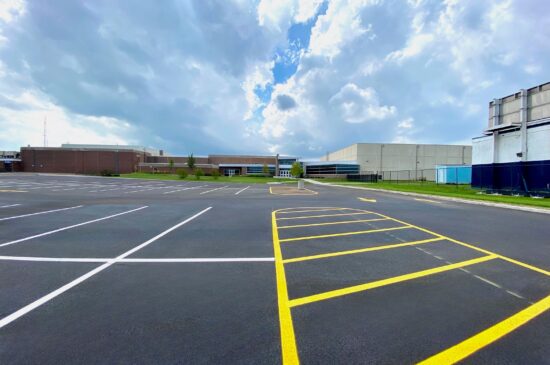 Hillcrest High School Site Impovements 5 | Concept Development Group | Parking lots , const management il , https://cdgcmgroup.com/